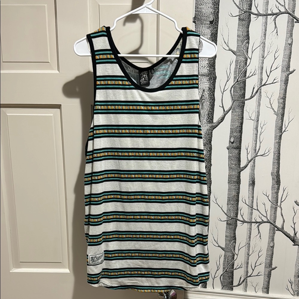 LRG Safari Surplus Aquatic Aztec Tank RARE